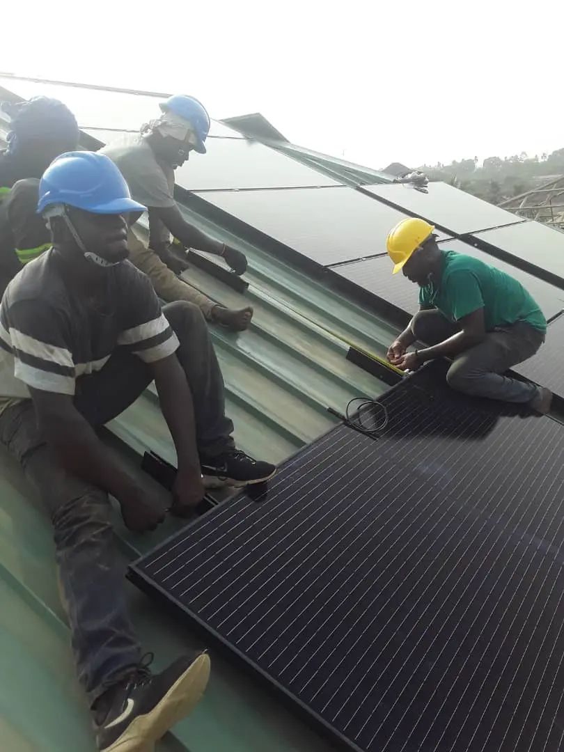 Installation Of Solar Panels